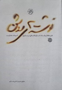 نوشته های روشن تقریظ و بیانات امام خامنه ای درباره ادبیات مقاومت - ناشر: خط مقدم
