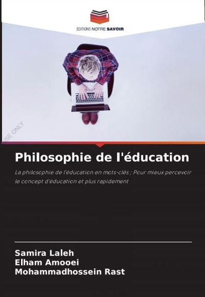 Philosophie de l'éducation - ناشر: محمدرضا رست