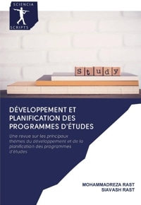 Développement et planification des programmes d'études