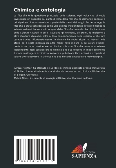  کتاب Chimica e ontologia