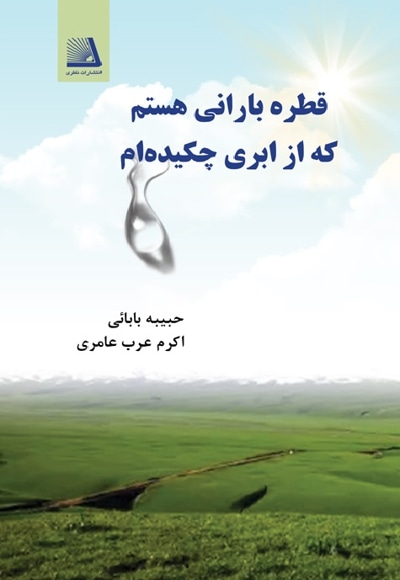 قطره بارانی هستم که از ابری چکیدم