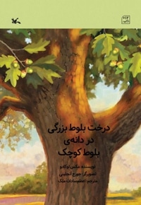 درخت بلوط بزرگی در دانه ی بلوط کوچک