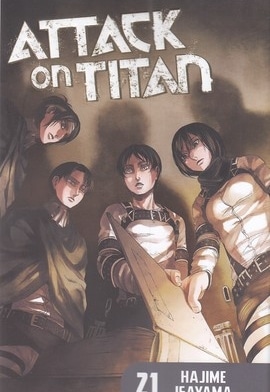  کتاب اورجینال-مانگا 21-ATTACK ON TITAN