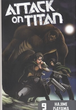  کتاب اورجینال مانگا 9-ATTACK ON TITAN