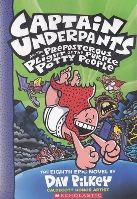  کتاب اورجینال-کاپیتان زیرشلواری 8 Captain Underpants