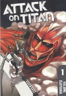  کتاب اورجینال مانگا 1-ATTACK ON TITAN