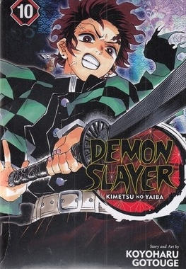  کتاب اورجینال-قاتل شیطان 10 Demon slayer