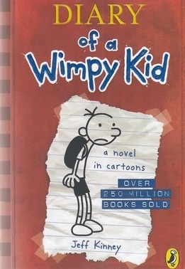  کتاب کتاب زبان انگلیسی خاطرات یک بچه چلمن 1 Diary of a Wimpy kid