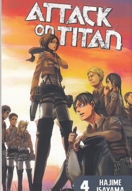 اورجینال مانگا 4-ATTACK ON TITAN