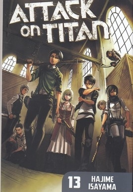 اورجینال مانگا 13-ATTACK ON TITAN