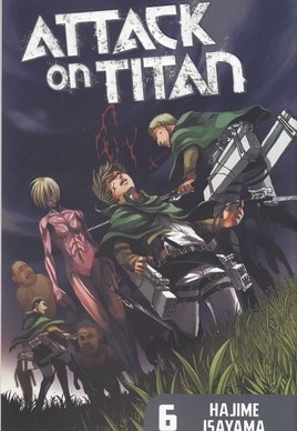 اورجینال مانگا 6-ATTACK ON TITAN