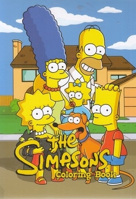 رنگ آمیزی سیمونز-simpsons