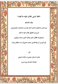 نقد ادبی بر کتاب فیه ما فیه جلد هشتم