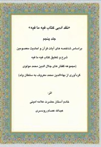 نقد ادبی بر کتاب فیه ما فیه جلد پنجم