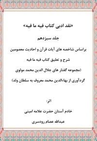 نقد ادبی بر کتاب فیه ما فیه جلد سیزدهم
