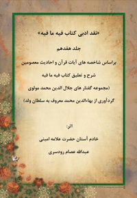 نقد ادبی بر کتاب فیه ما فیه جلد هفدهم