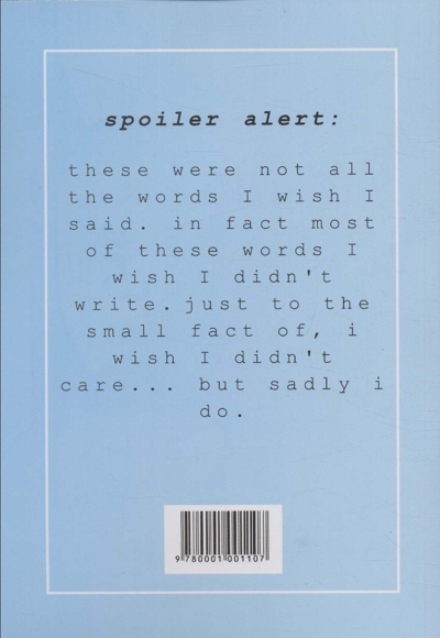 کتاب زبان انگلیسی حرف هایی که کاش می زدم