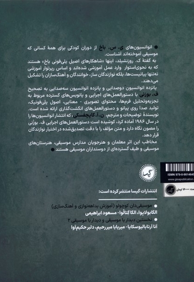 انوانسیون ها برای پیانو