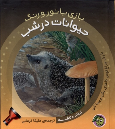 بازی با نور و رنگ حیوانات درشب