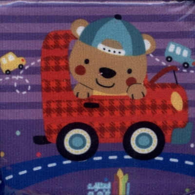 کتاب پارچه ای وسایل نقلیه