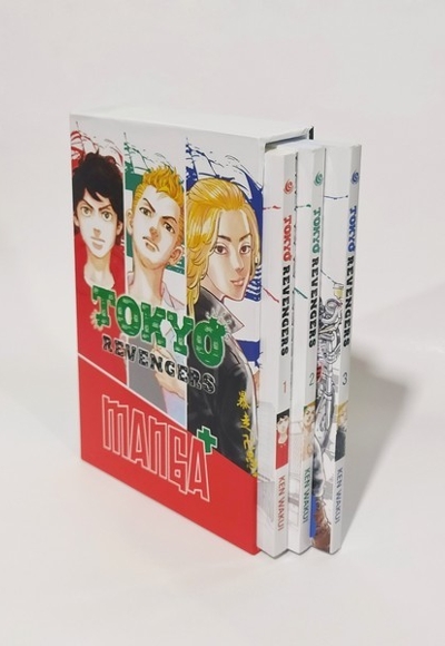 مانگا پلاس انگلیسی   Revengers جلدی 1 تا 3 با قاب