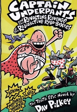کتاب زبان انگلیسی-کاپیتان زیرشلواری 10 Captain Underpants