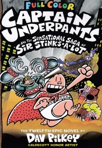 کتاب زبان انگلیسی-کاپیتان زیرشلواری 12 Captain Underpants