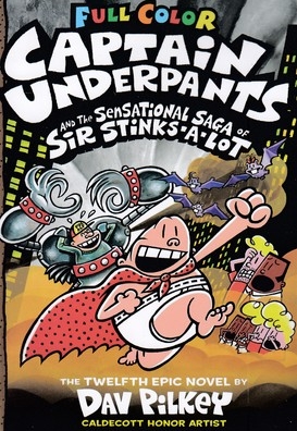 کتاب زبان انگلیسی-کاپیتان زیرشلواری 12 Captain Underpants